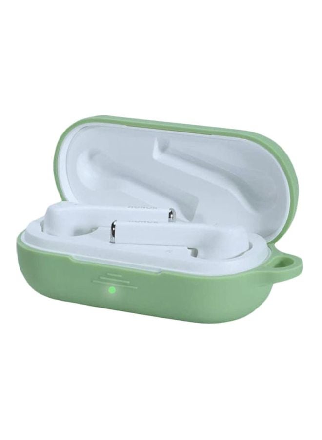 S-Color Full Protection  Protective Case For Huawei Freebuds 3i  With Carabiner Green - Image 2