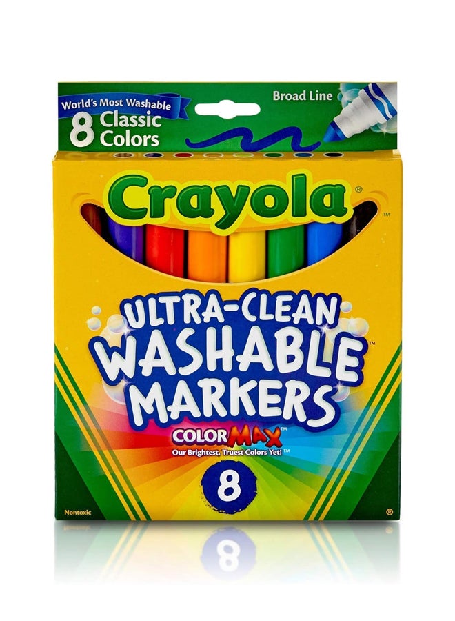 Crayola Ultra-Clean Washable Markers Multicolour  - Image 2