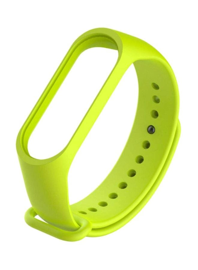 MARGOUN Replacement Strap For Xiaomi Mi Band 3 With USB Charger Cable Green/Black - Image 2