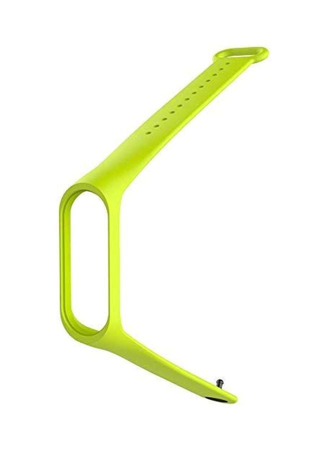 MARGOUN Replacement Strap For Xiaomi Mi Band 3 With USB Charger Cable Green/Black - Image 3