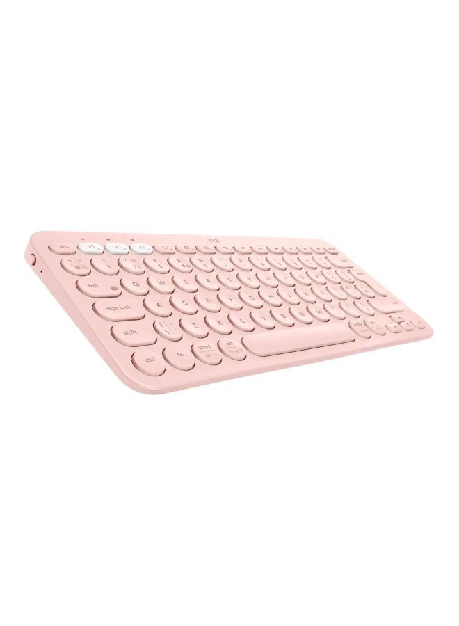 Logitech - K380 Wireless Keyboard Pink - Image 1