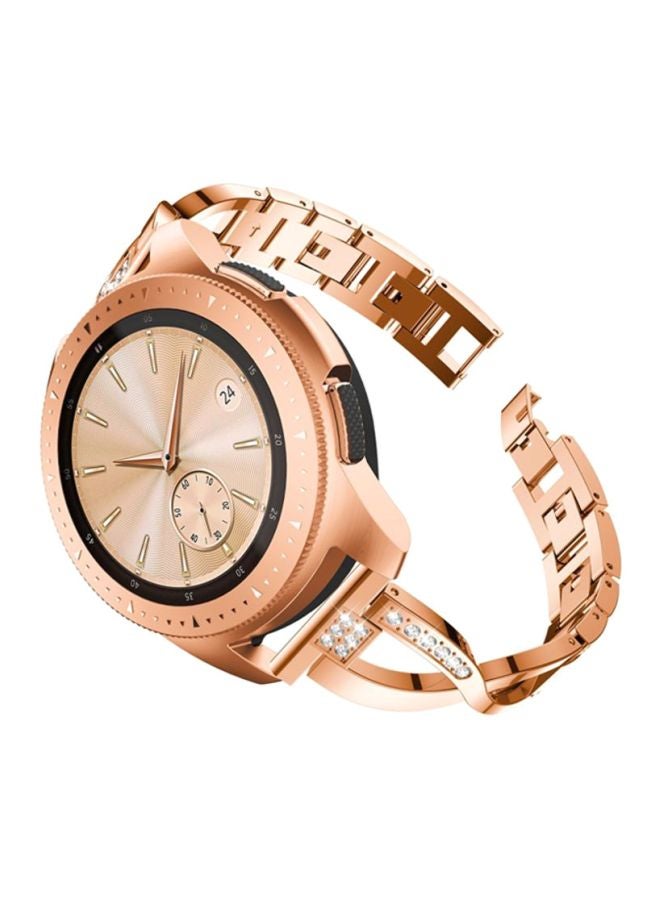 Voberry Replacement Strap Wrist Band For Samsung Galaxy Watch 42/40/44mm Rose Gold - Image 4