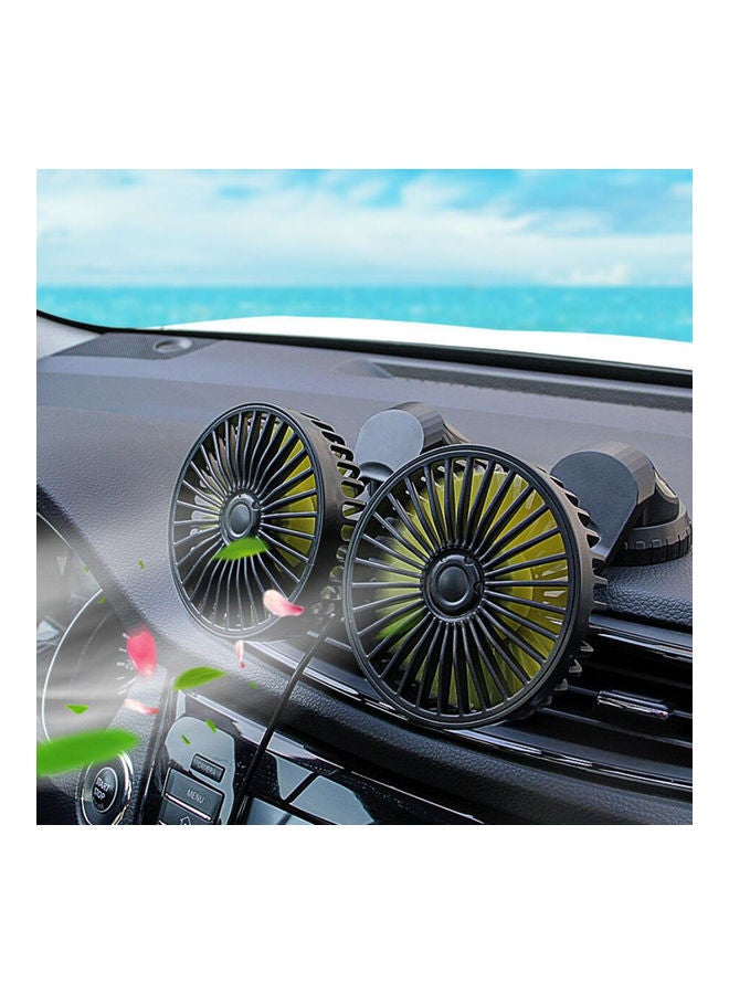Arabest Vehicle USB Double Head Fan  - Image 3