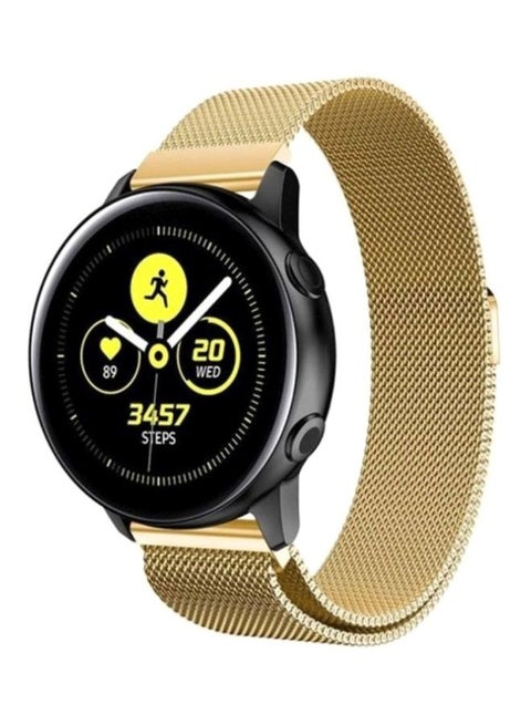 Replacement Band For Samsung Galaxy Watch Active/Active 2 40/44 mm gold