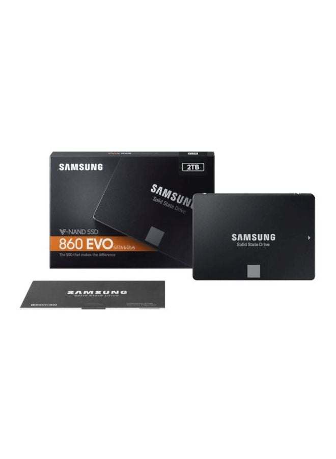 Samsung - 860 EVO SATA III Internal SSD Black - Image 1