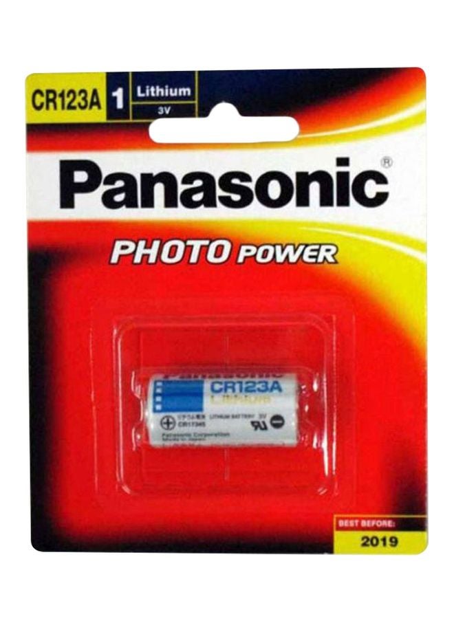 Panasonic 3.0 mAh 3V Photo Lithium Battery - Pack of 2 White/Blue  - Image 1