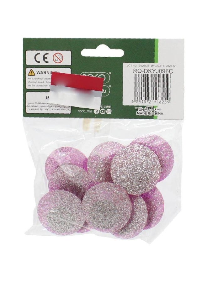 روكو مجموعة أعين متحركة من 10 قطع وردي/أسود - Image 2