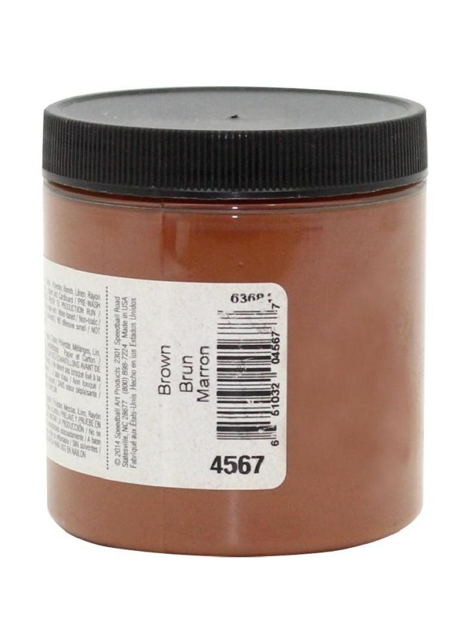 Speedball Screen Printing Ink Brown - Image 2