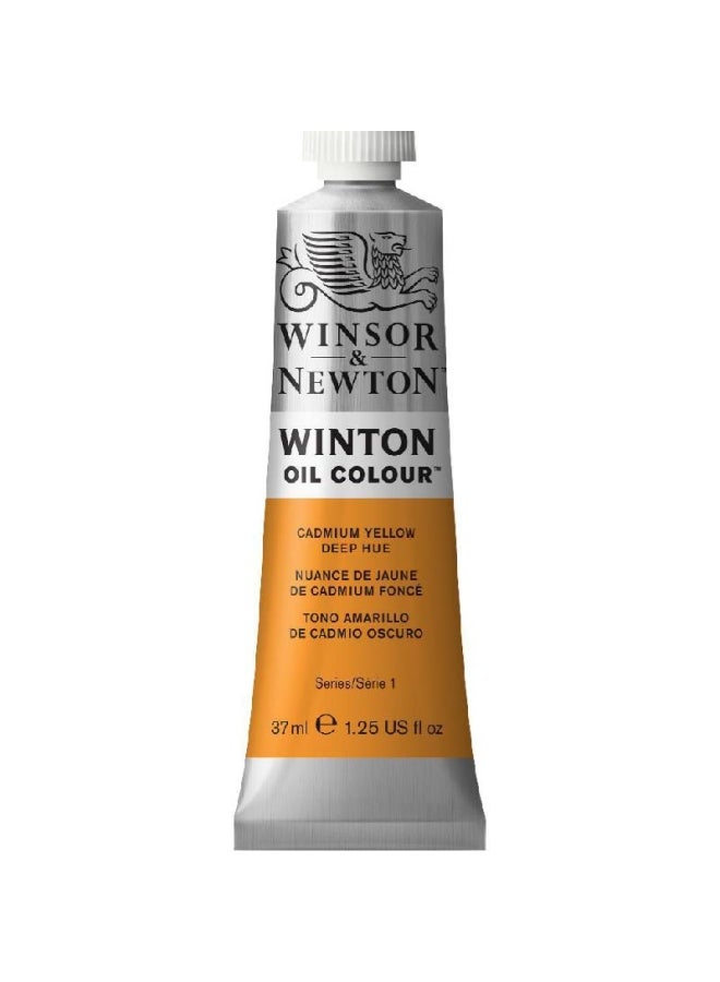WINSOR & NEWTON Winton Oil Colour Cadmium Yellow Deep Hue 