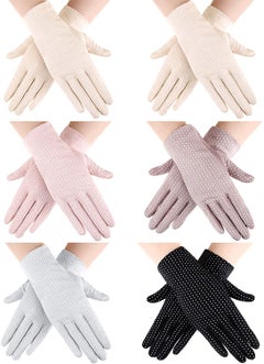 6 Pair Casual Printed Gloves Multicolour