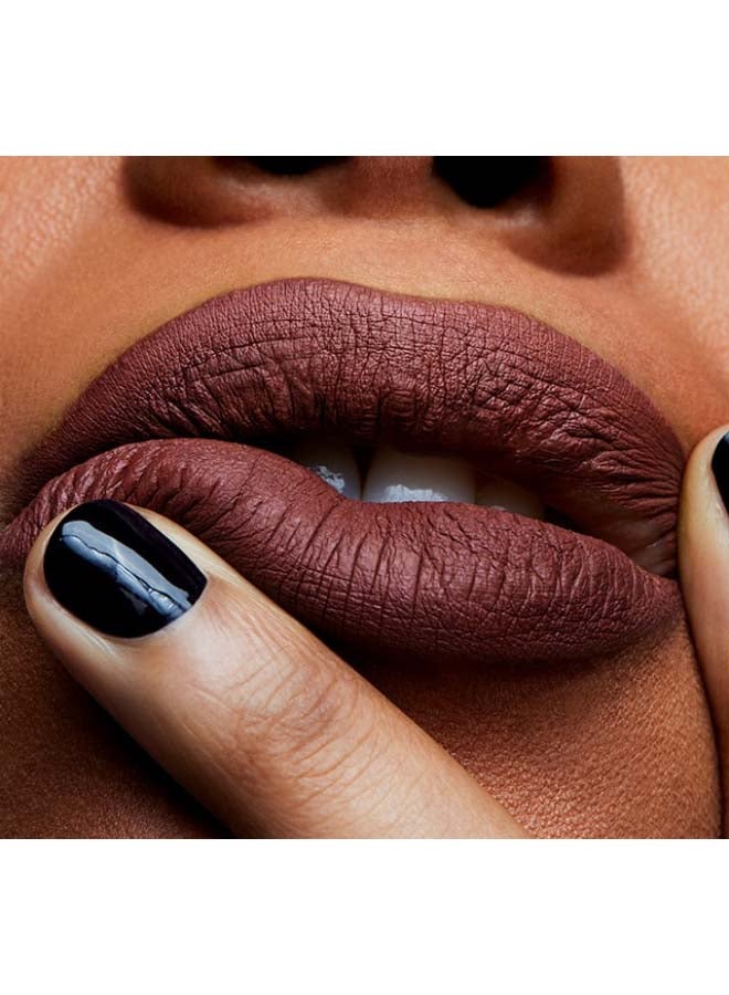Retro Matte Lipstick 5 ml Topped with Brandy