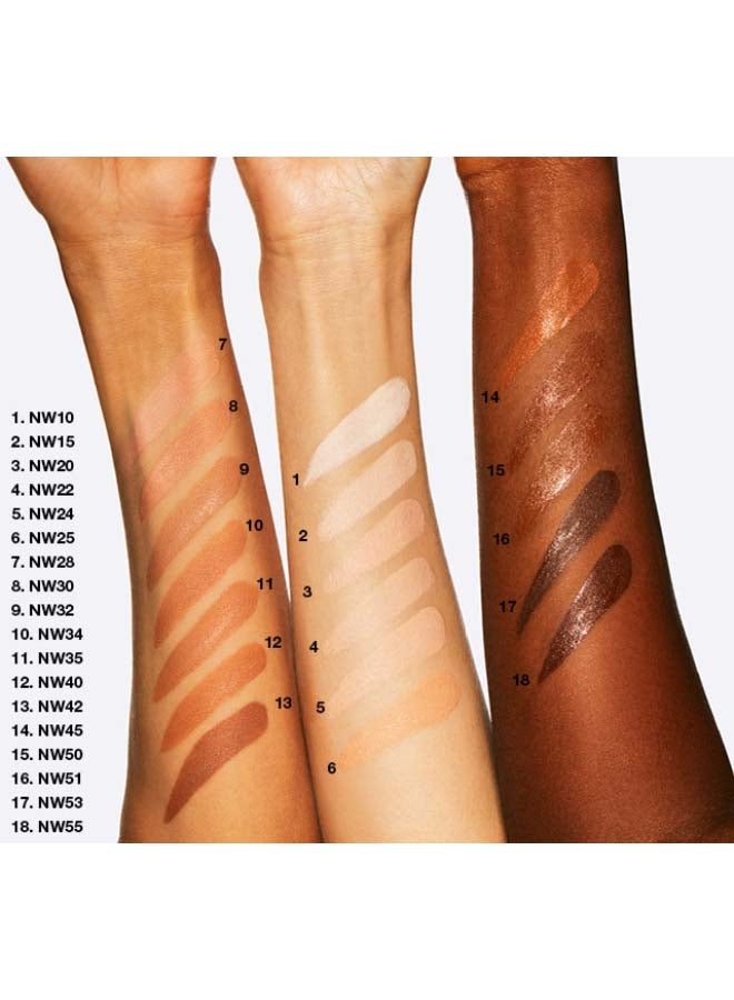 ماك سائل خافي عيوب البشرة ستوديو فيكس لبشرة ناعمة يدوم 24 ساعة NW30 - Image 4