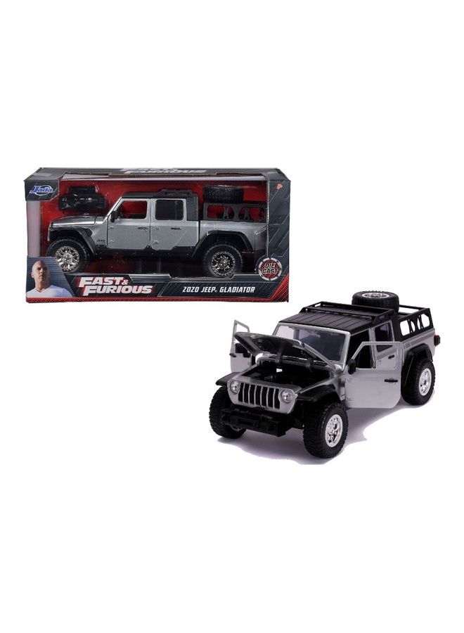 JADA Fast & Furious Jeep Gladiator Silver - Image 1