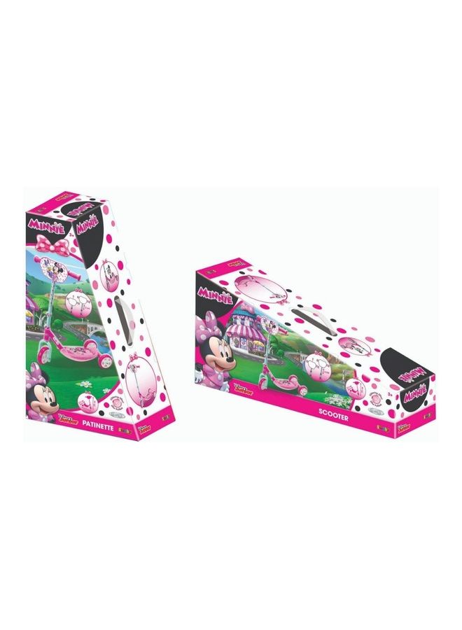 Smoby Disney Minnie Mouse 3-Wheel Scooter Multicolour - Image 2