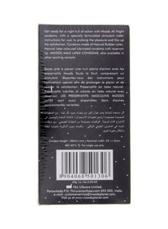 Moods 12-Piece All-Night Climax Delay Condoms  - Image 2