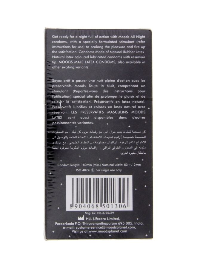 Moods 12-Piece All-Night Climax Delay Condoms - Image 2