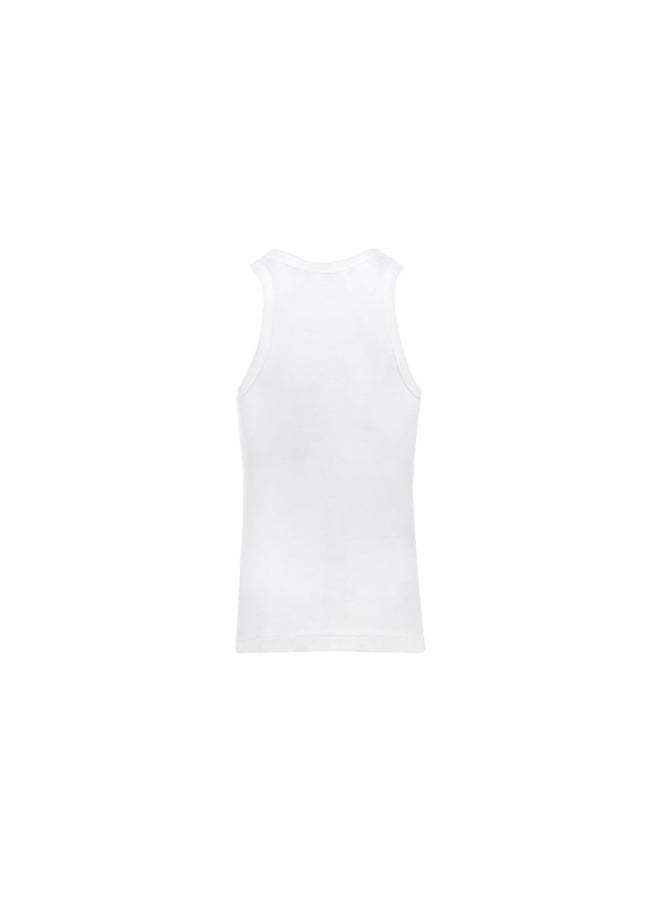 Lux - 3 Pack Basic Plain Undershirts White - Image 1