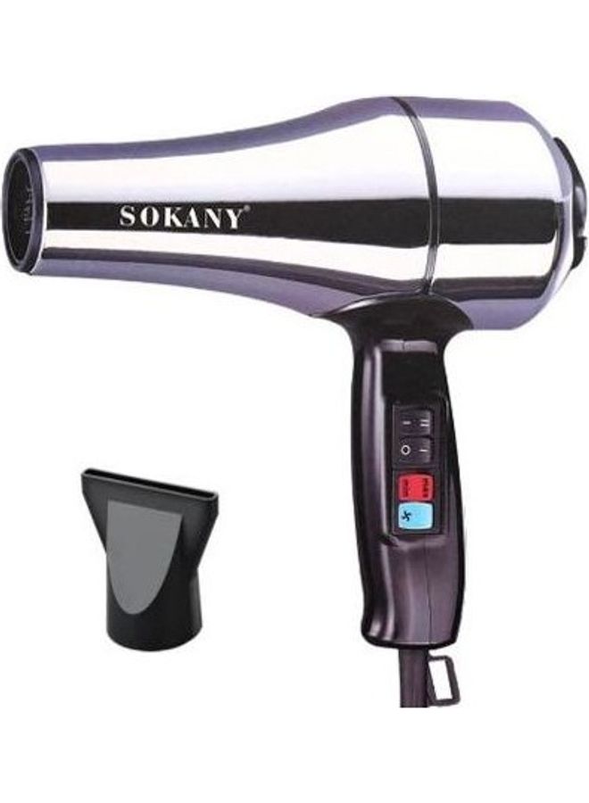 sokany MD-3000 Professional Hair Dryer Silver  - Image 1