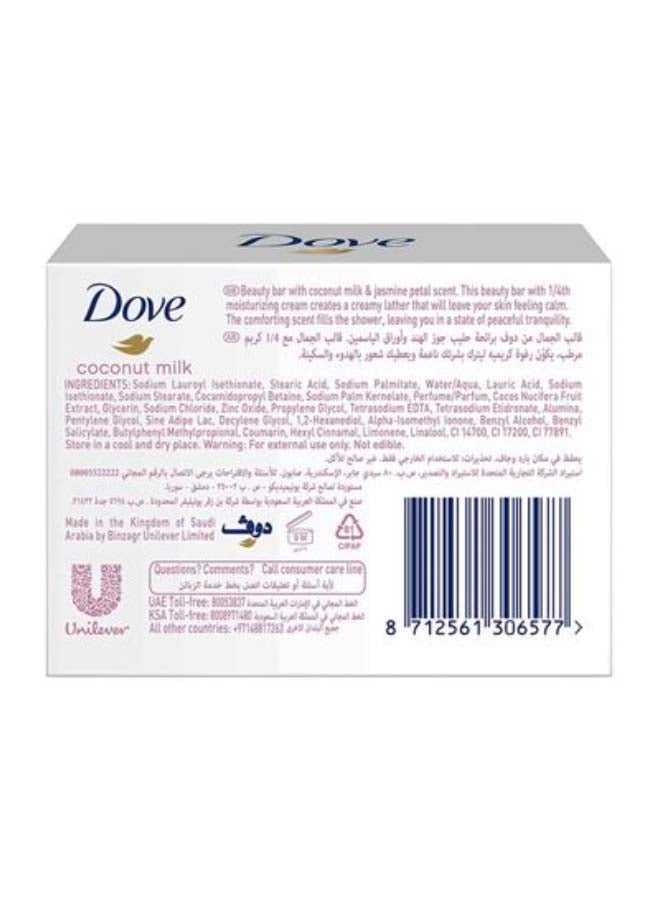 Dove Restoring Beauty Cream Bar Coconut Milk And Jasmine 125grams  - Image 2
