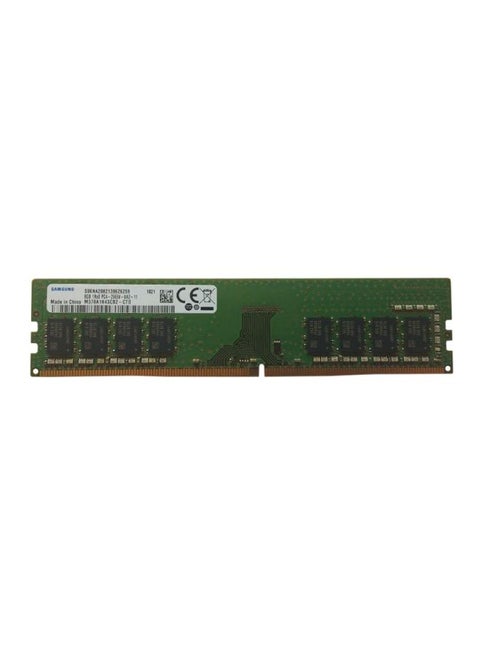 وحدة ذاكرة رام DDR4 PC4 بمعدل نقل 21300 ميجابايت في الثانية للكومبيوتر المكتبي أخضر/أسود/ذهبي