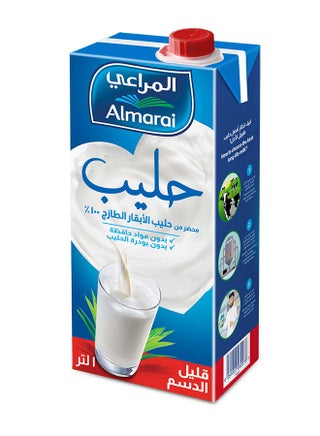 Long Life Milk Low Fat Plain 1Liters - view 2