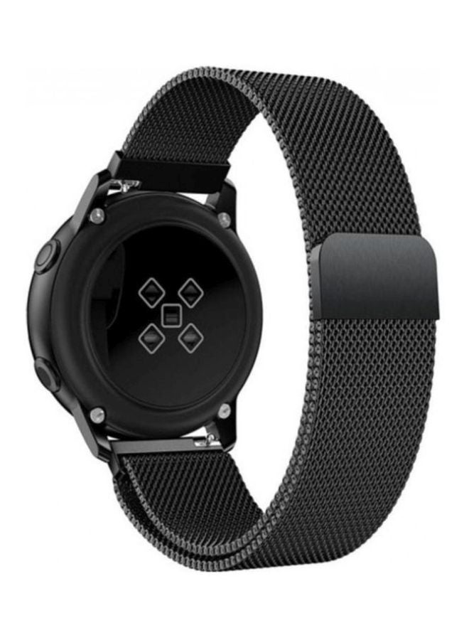 MARGOUN - Replacement Band For Samsung Galaxy Watch Active/Active 2 40/44 mm black - Image 1