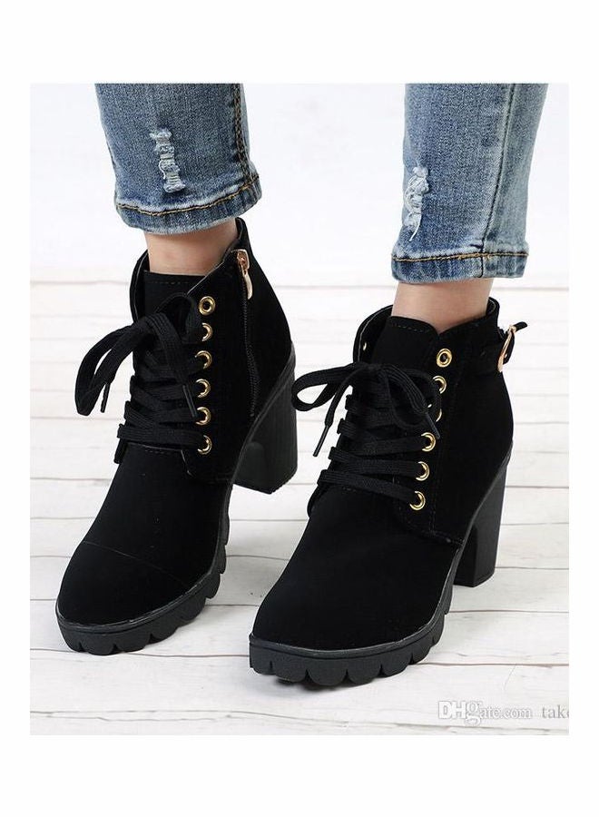 Generic - Marten Zipper Ankle Boot Black - Image 1