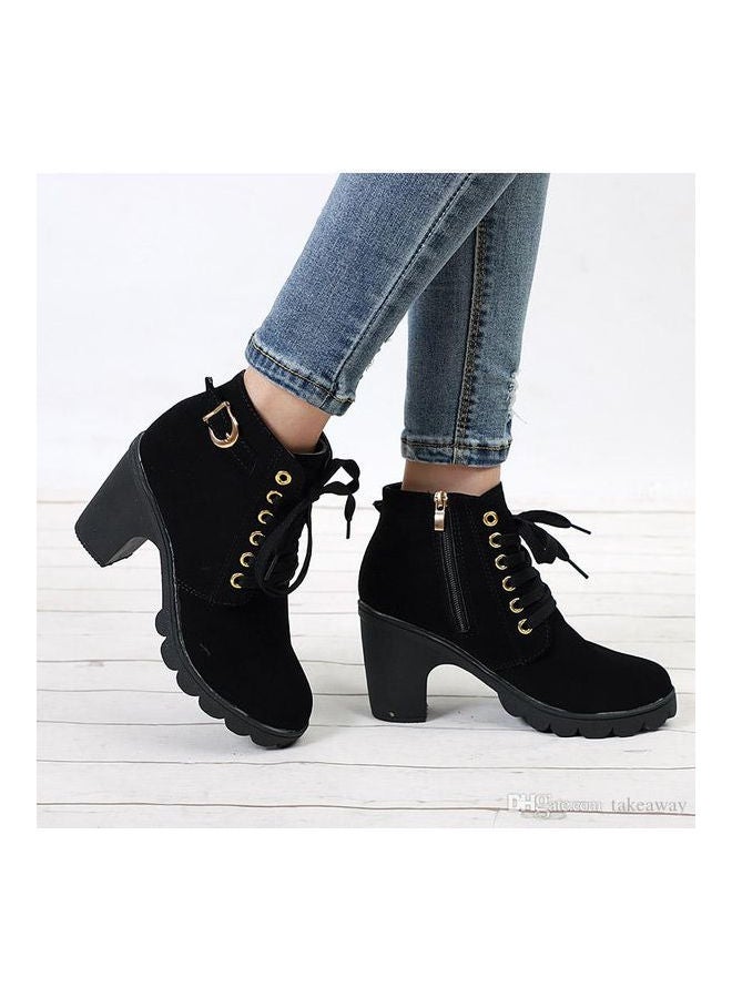 Generic - Marten Zipper Ankle Boot Black - Image 1