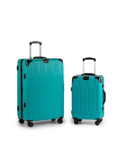 Kenza 2-Piece Spinner Wheel Luggage Set Green  - Image 1