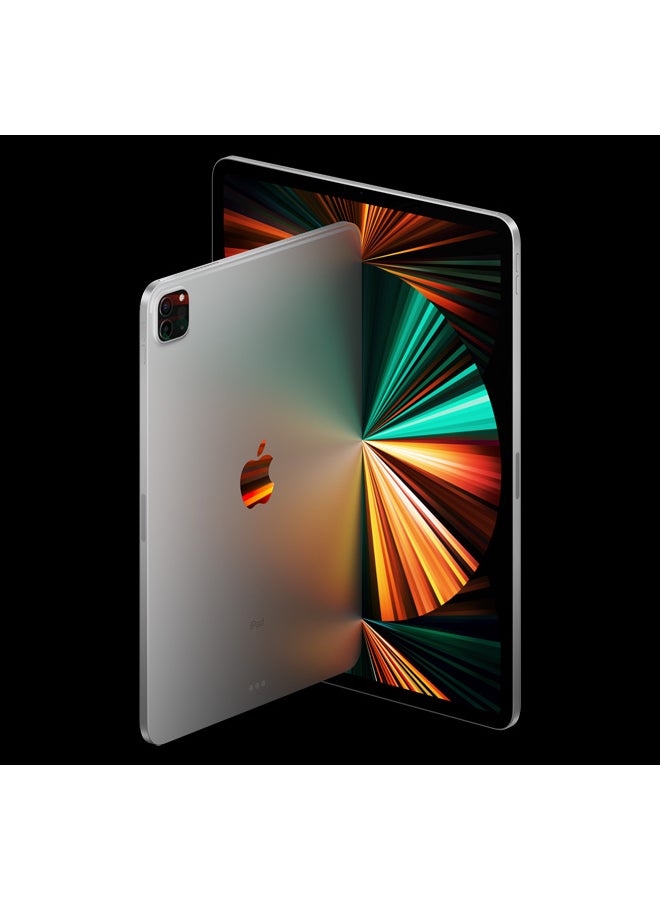 Apple - iPad Pro 2021 (3rd Generation) 11-inch M1 Chip 1TB Wi-Fi Silver with Facetime - Middle East Version - Image 1