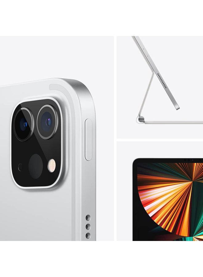 Apple - iPad Pro 2021 (3rd Generation) 11-inch M1 Chip 1TB Wi-Fi Silver with Facetime - Middle East Version - Image 1