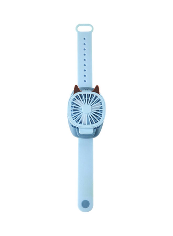 USB Rechargeable Wrist Fan S2-0338 Blue