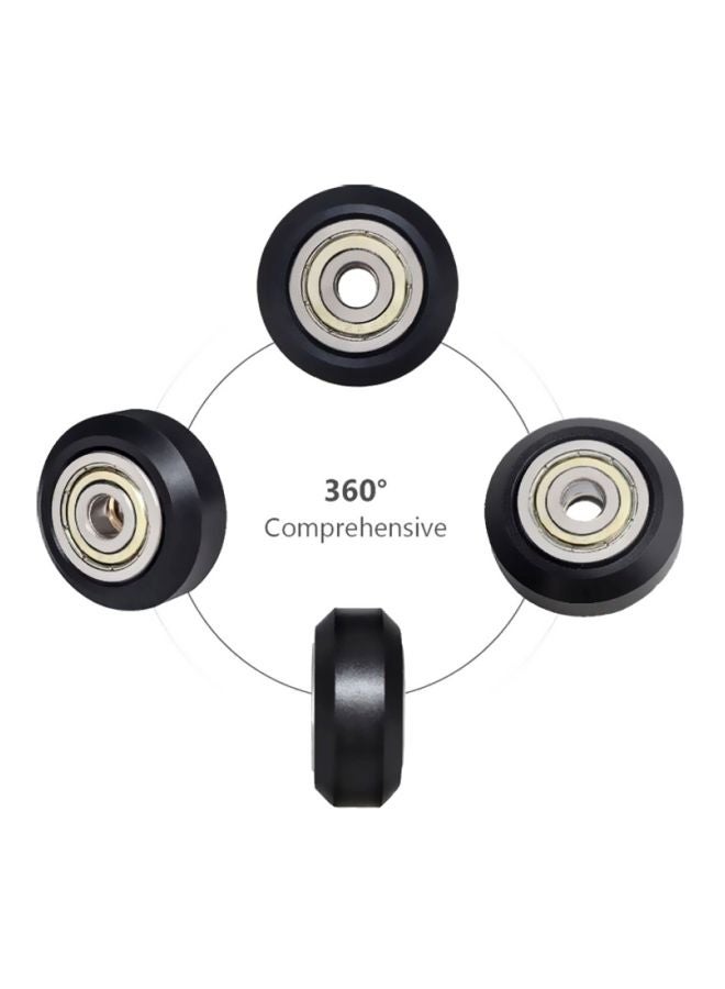 Aibecy 20-Piece Pulley Wheel For 3D Printer Black/Silver  - Image 3