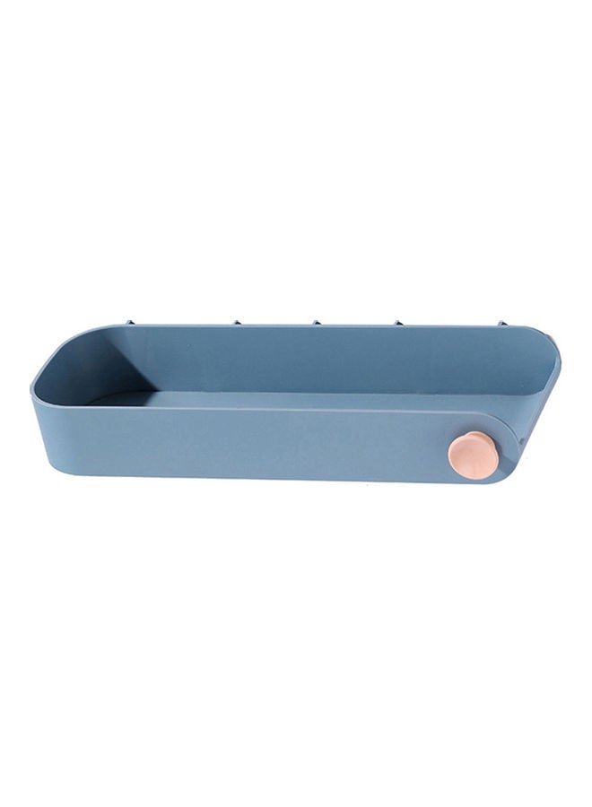 Wall Mount Holder Rack for Bathroom Blue