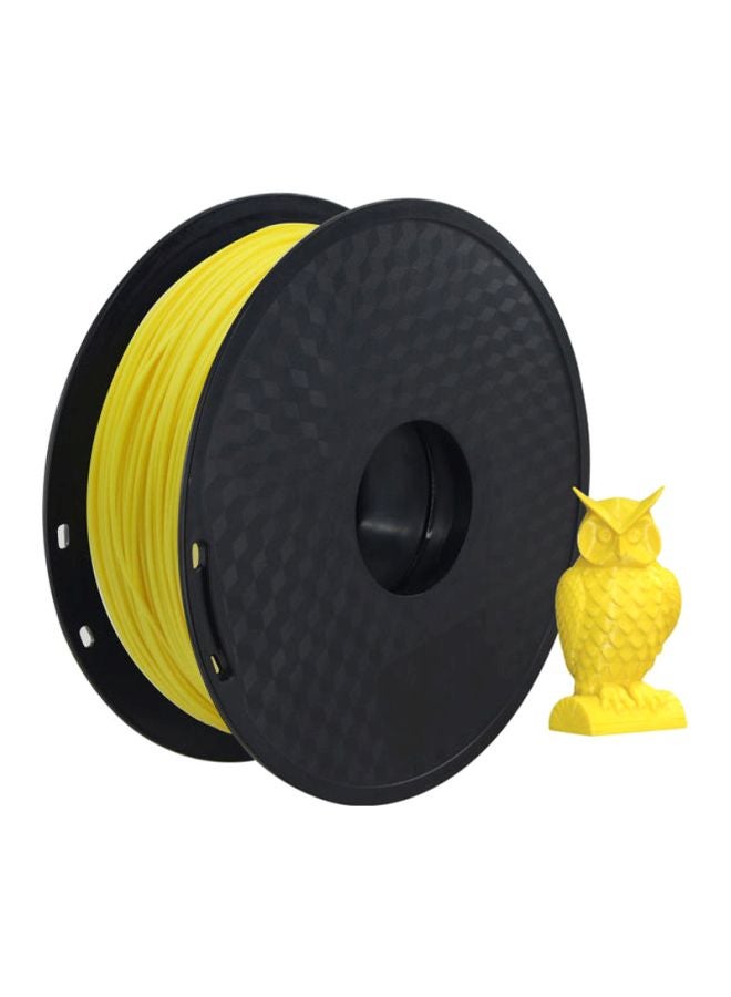 أيبيسي خيوط طباعة من حمض البولي لاكتيك للطابعة ثلاثية الأبعاد أصفر - Image 3