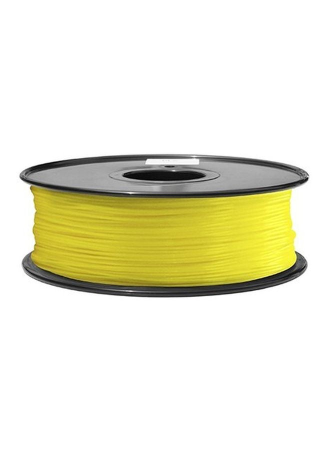 أيبيسي خيوط طباعة من حمض البولي لاكتيك للطابعة ثلاثية الأبعاد أصفر - Image 2