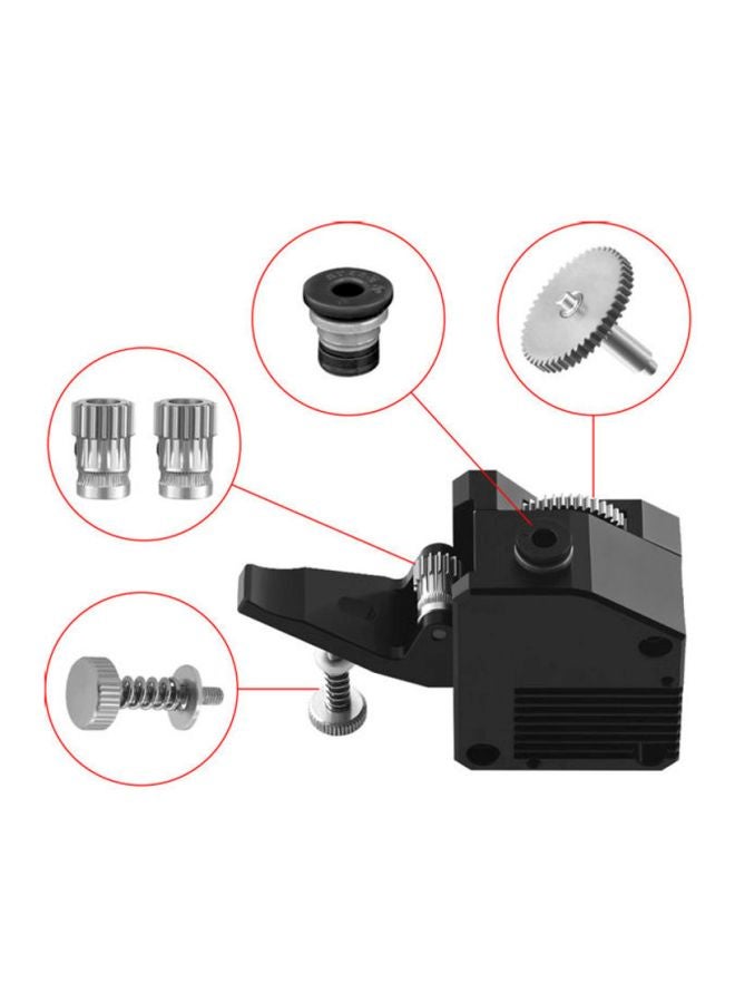 Aibecy Left-Hand Metal Extruder For 3D Printer Black  - Image 5