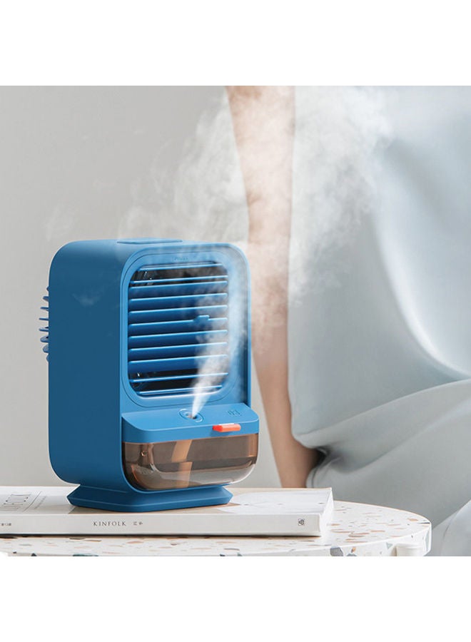Portable Air Cooler With Humidifier Function 200 ml 8 W S2-0355 Blue  - Image 2