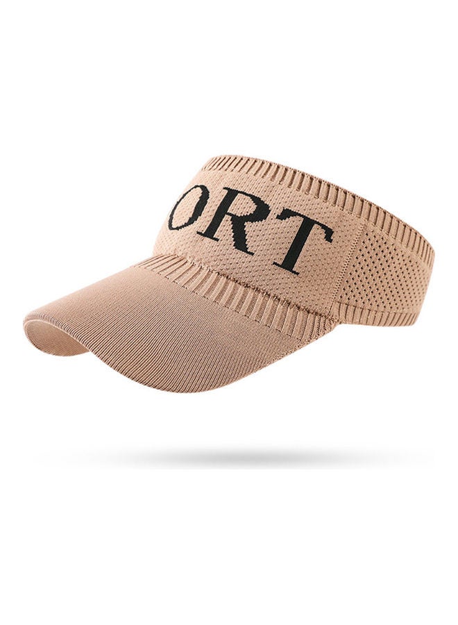 Generic Adjustable Stripes Design Sun Protection Visor Hat