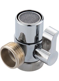 Generic 3-Way Diverter Home Kitchen Bathroom Bidet Basin Faucet Adapter Silver  - Image 5