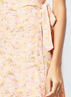 Y.A.S Midi Wrap Skirt Multicolour  - Image 4