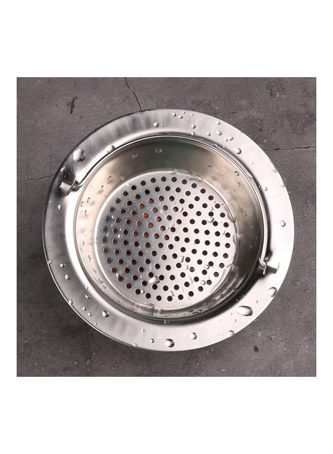Stainless Steel Sewer Sink Strainer Silver - Image 4