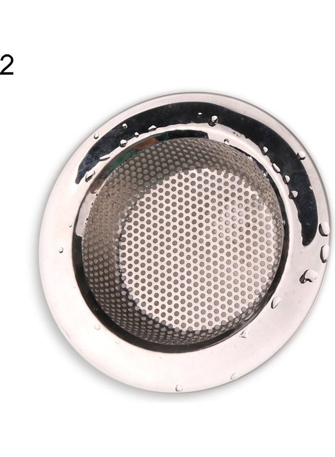 Stainless Steel Sewer Sink Strainer Silver - Image 1
