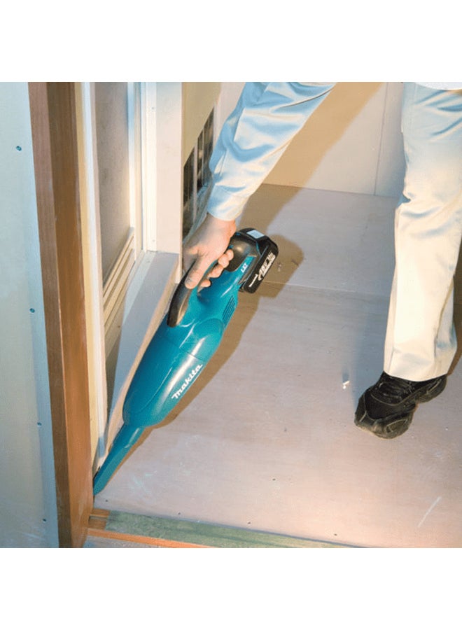 Makita - Cordless Vacuum Cleaner With Battery And Charger 0.65 L 18 W DCL180RF Blue/Black - Image 1