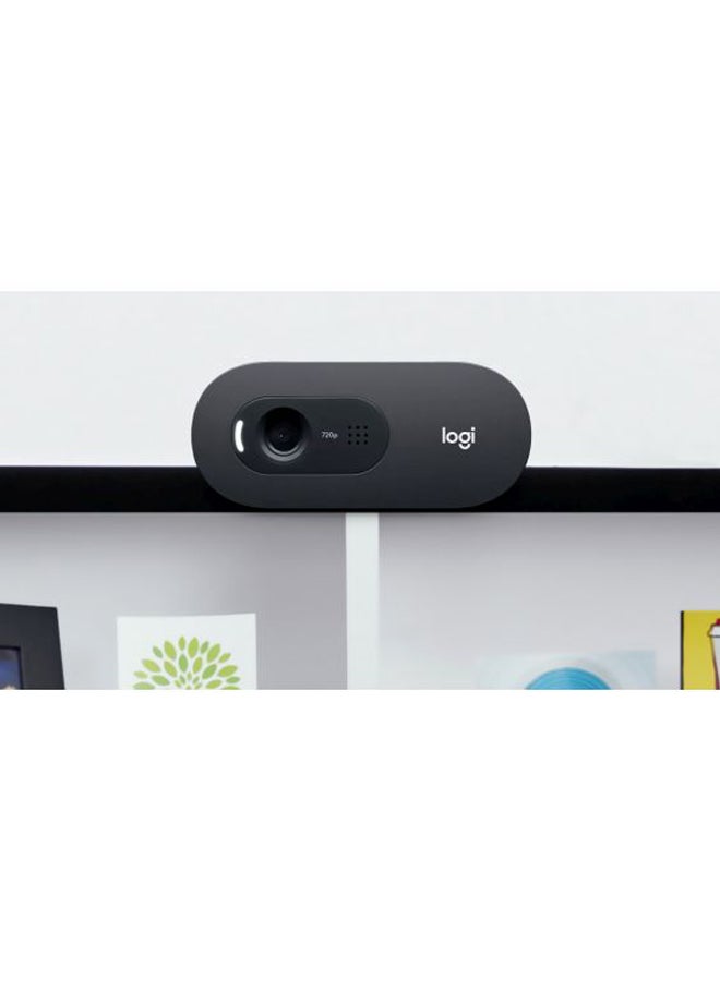 Logitech - C505e HD WebCam Black - Image 1