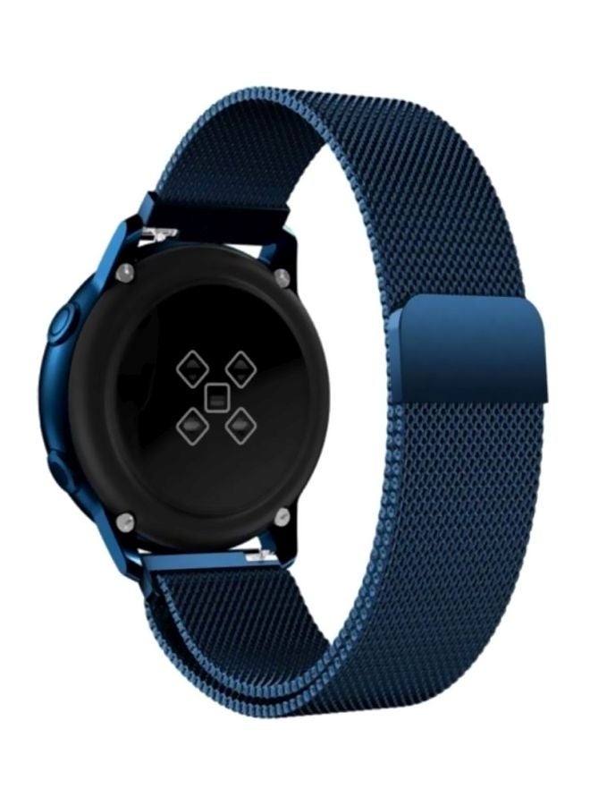 MARGOUN - Replacement Band For Samsung Galaxy Watch Active/Active 2 40/44 mm Blue - Image 1