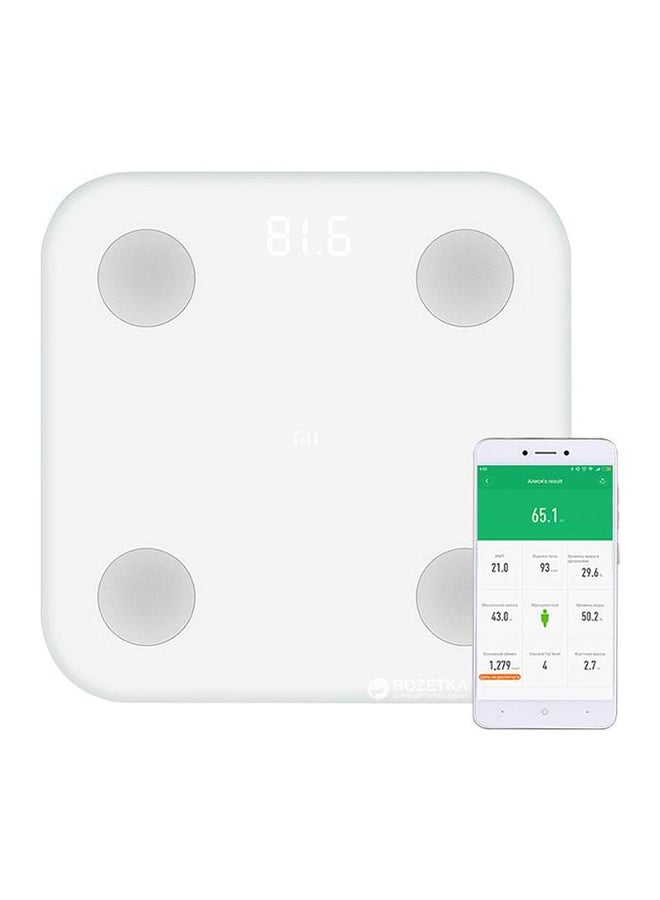 Mi Index Xiaomi Mi Composition 2 Body Scale BMI Index Fit App | Best Price UAE ...