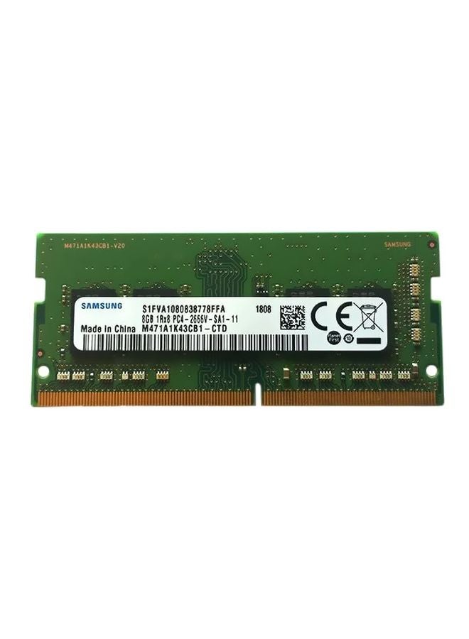 Samsung M471A1K43CB1-CTD DDR4 PC4-21300 Ram Memory Module for Laptop Green/Black/Gold  - Image 1