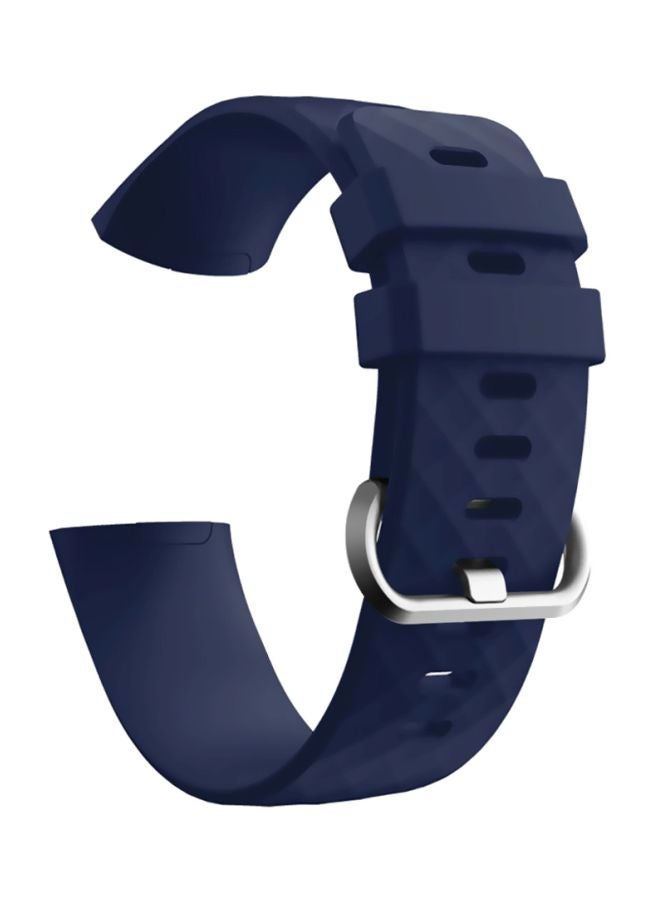 Voberry Replacement Strap Band For Fitbit Charge 3 Dark Blue - Image 1