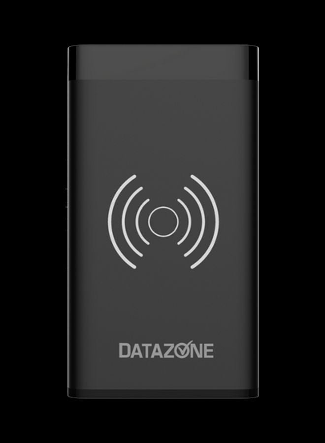 Datazone 8000.0 mAh Portable Lightweight Dual USB Port Power Bank Black  - Image 1